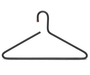 Man Hanger - Hand Bent Industrial-Grade Rebar