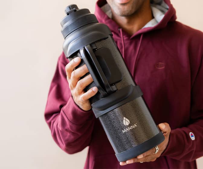 Manna Titan Bottle - Holds up to 4 Liters of Hot or Cold Beverages!