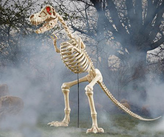 Massive 9 Foot Tyrannosaurus Rex Skeleton Statue