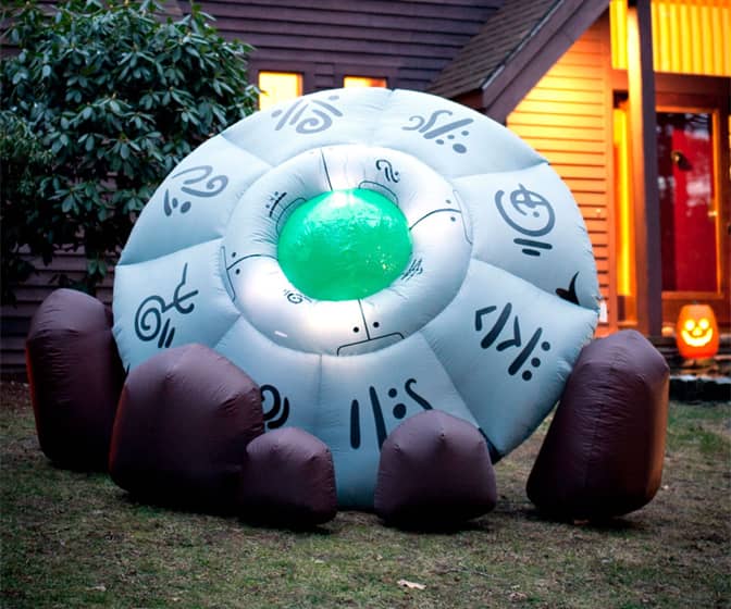 Massive Inflatable Crashed Flying Saucer