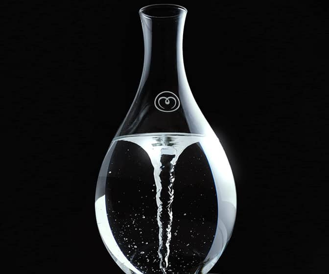 Full Circle Wherever - Lemon Water On-the-Go Glass Bottle