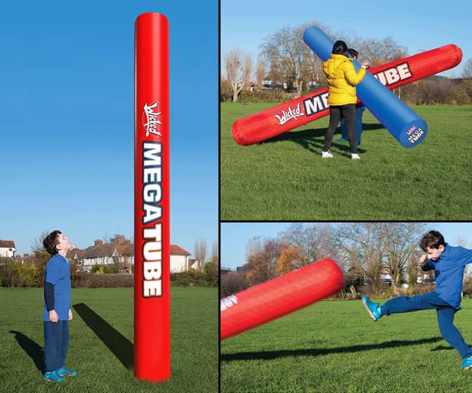 Mega Tube - Gigantic 10 Foot Tall Inflatable Tube For Endless Fun... and Battle!