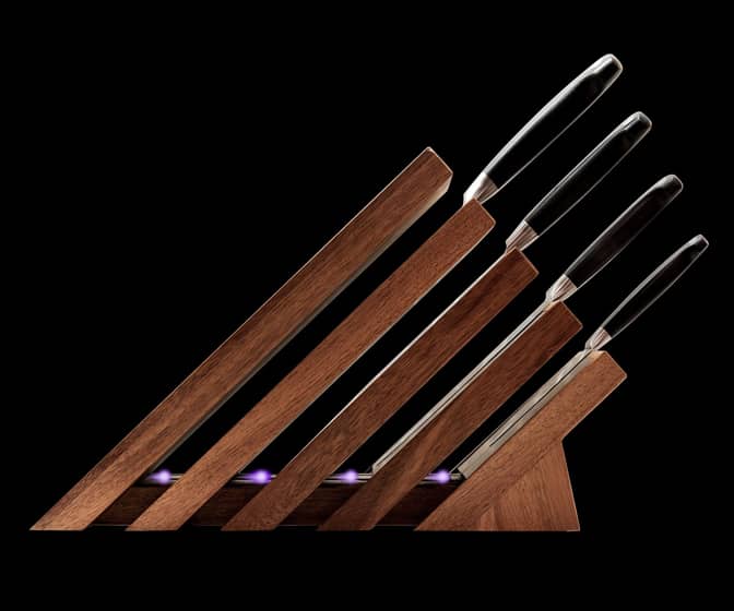 Messermeister Next Level Magnetic Knife Block With UV Lights