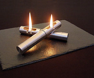 Miniature Oil Burning Fireplace