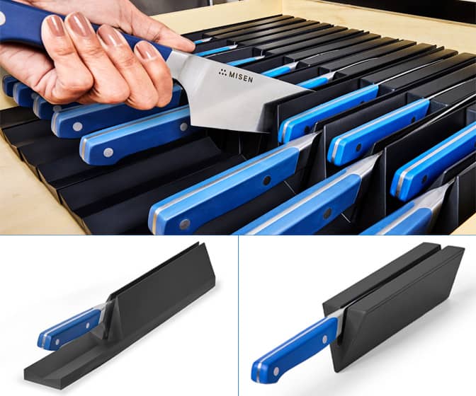 Misen Modular Magnetic Kitchen Knife Storage Block