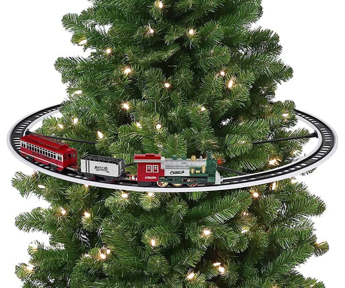 Mr. Christmas Elevated Christmas Tree Train