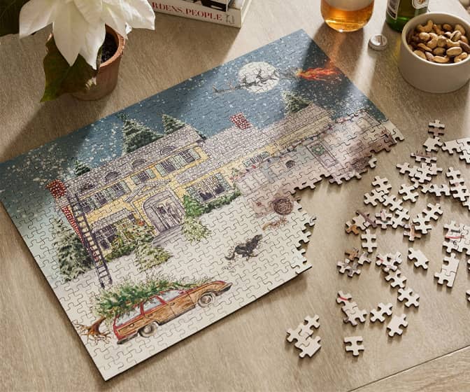 National Lampoon's Christmas Vacation Wooden Jigsaw Puzzle