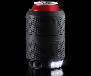 Nite Ops Tactical Can Cooler With LED Light