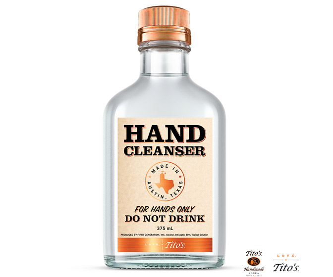 Official Tito's Hand Sanitizer
