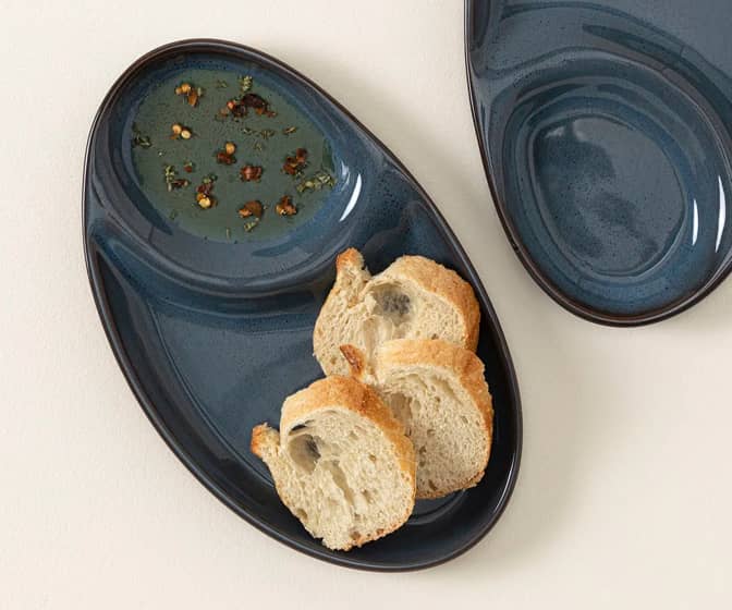 Olive Oil Dipping Plates