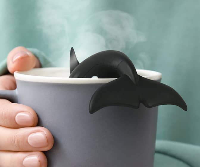 Orca Killer Whale Silicone Tea Infuser