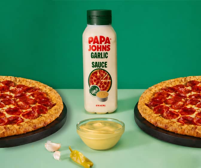 Papa Johns Bottled Garlic Sauce