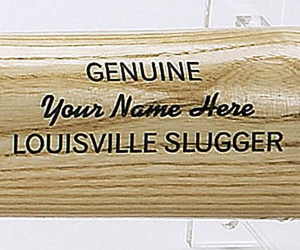 Personalized Louisville Slugger Baseball Bat
