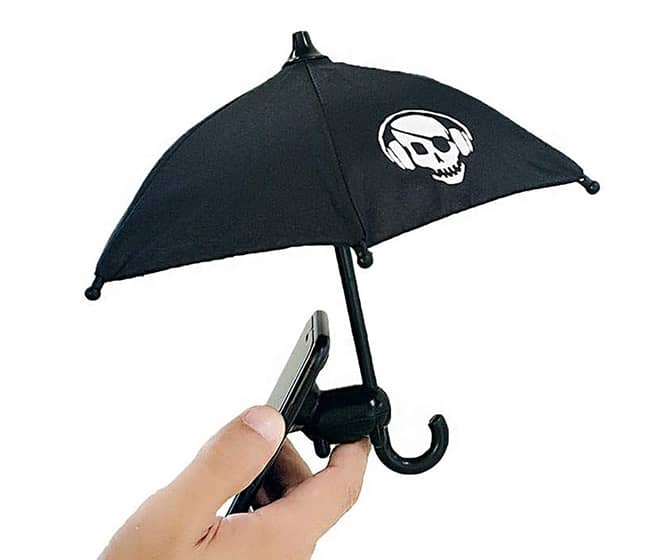 Solar-Powered Lighted Patio Umbrella