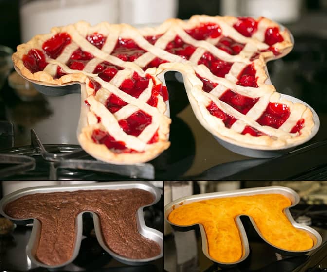 Pi Symbol Pie Pan