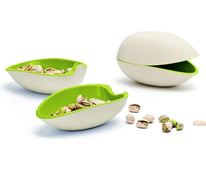 Nut-Shaped Nut Bowls