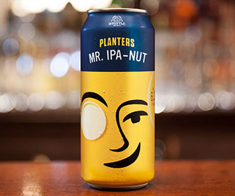 Planters Mr. IPA-Nut - Peanut Flavored Beer