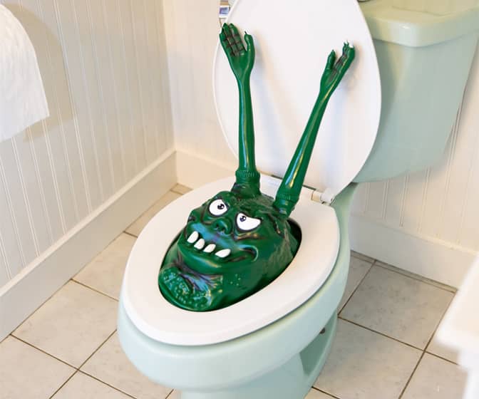 Pop-Up Toilet Monster Prank