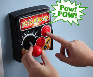Power-Up : Arcade Light Switch Plate
