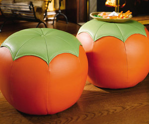 Pumpkin Ottomans