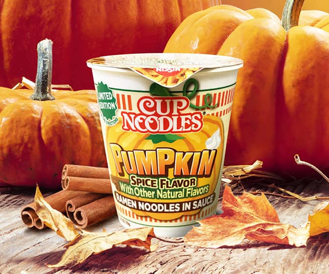 Pumpkin Spice Cup Noodles