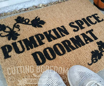 Pumpkin Spice Doormat
