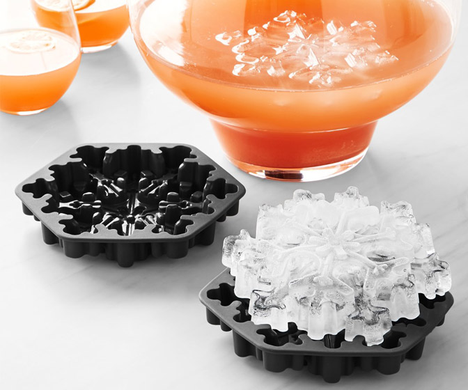 Punchbowl Ice Snowflakes