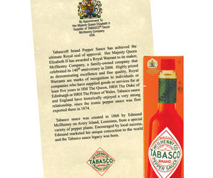 Queen's Royal Warrant Tabasco Sauce