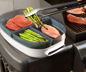 Quirky Porter - Multi-Purpose BBQ Prep and Serve Tray