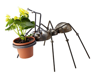 Recycled Metal Plant Ant