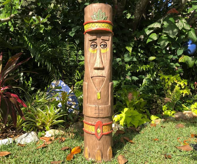 Remote Control Animatronic Tiki Totem