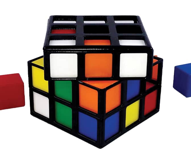 Rubik's Cage - Mind-Bending, Multi-Plane Three-in-a-Row Game