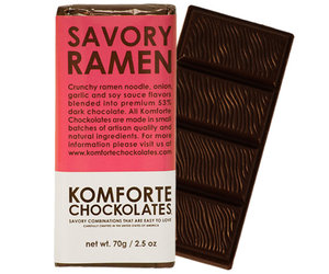 Savory Ramen Noodle Chocolate Bar
