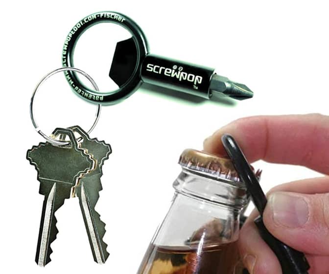 ScrewPop - 4-in-1 Keychain Multi-Tool