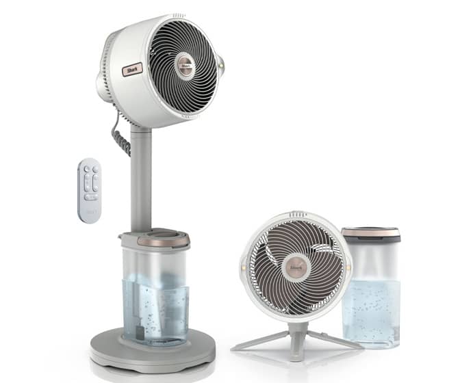 Shark FlexBreeze Pro Mist Fan - Cordless, Portable, Floor or Tabletop