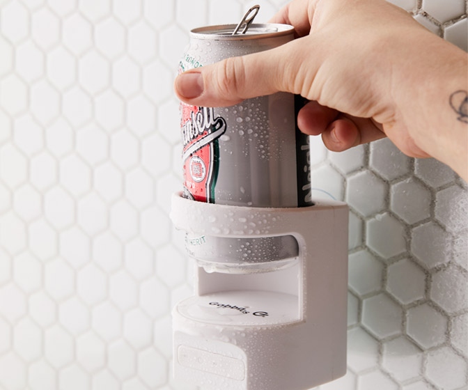 Shower Beer Holder / Bluetooth Speaker