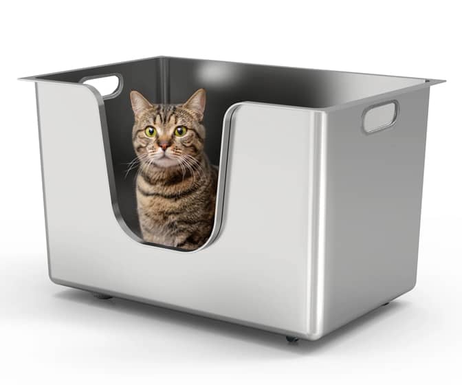Cat Litter Box Zen Garden