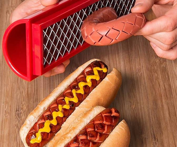 SlotDog - Criss-Cross Hot Dog Slicer