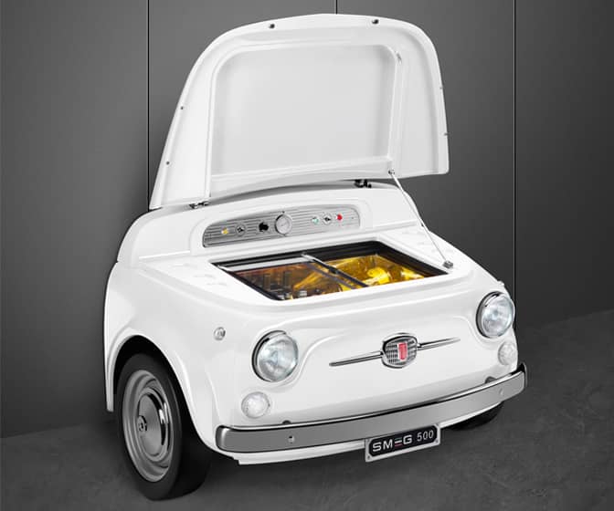 SMEG Fiat 500 Beverage Refrigerator