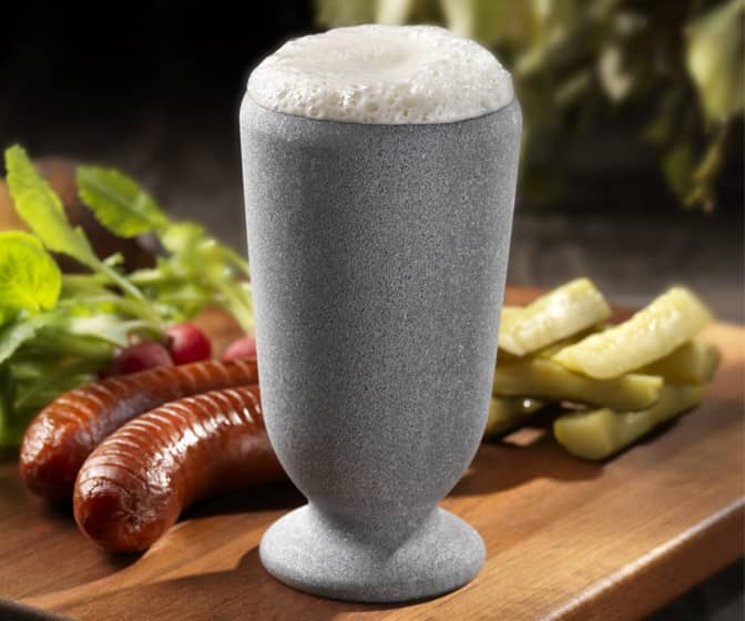 Soapstone Drinking Vessel - Keeps Beer Ice Cold!