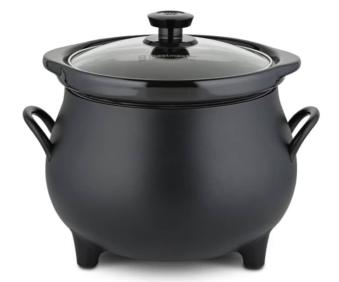 Spooky Black Cauldron Slow Cooker