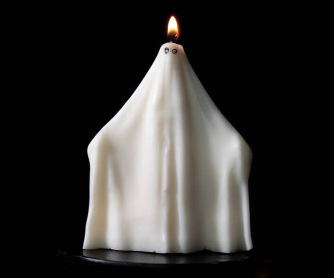 Spooky Ghost Candle