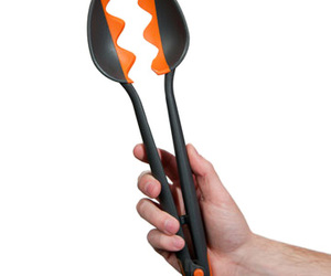 Spoon Tongs - Grabs, Stirs, Spoons and Serves