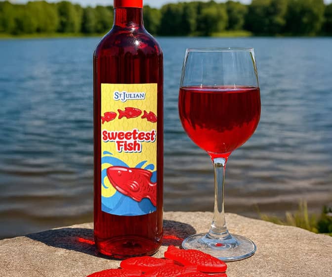 St. Julian Sweetest Fish Wine