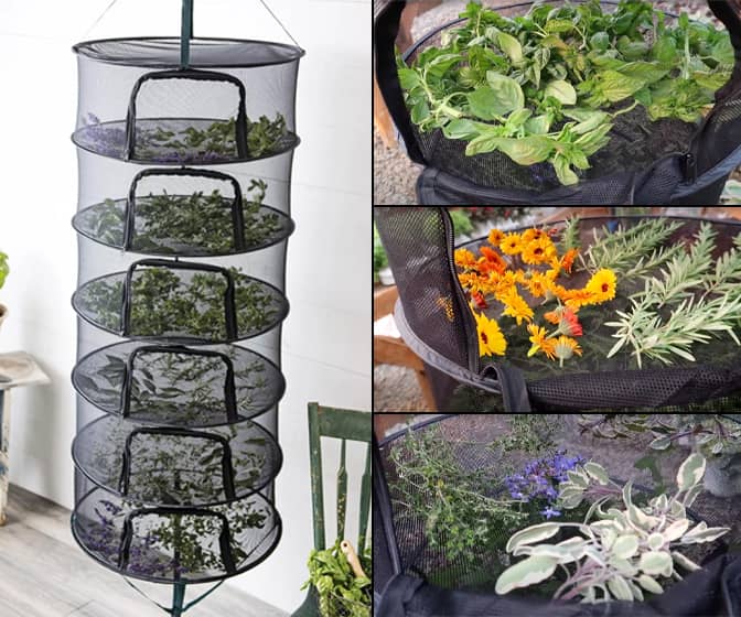Stack!t - Collapsible Herb and Flower Drying Rack