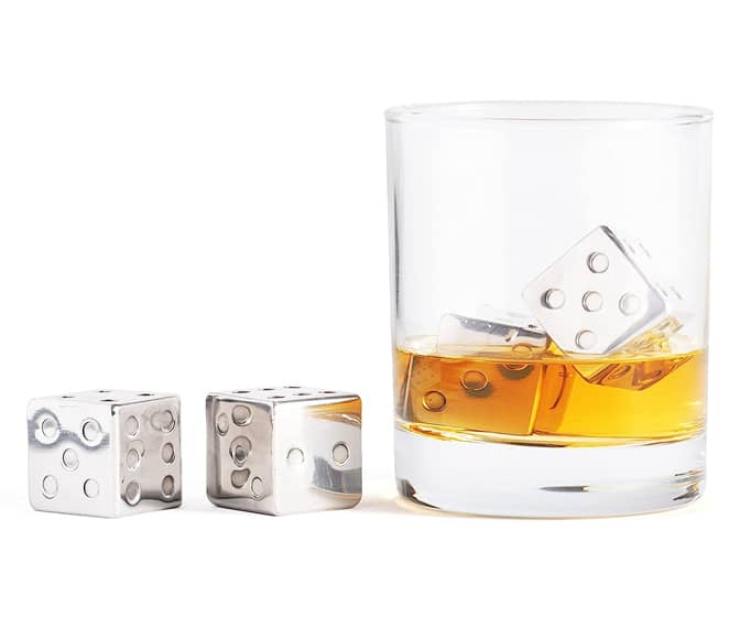 Stainless Steel Dice Whiskey Chillers