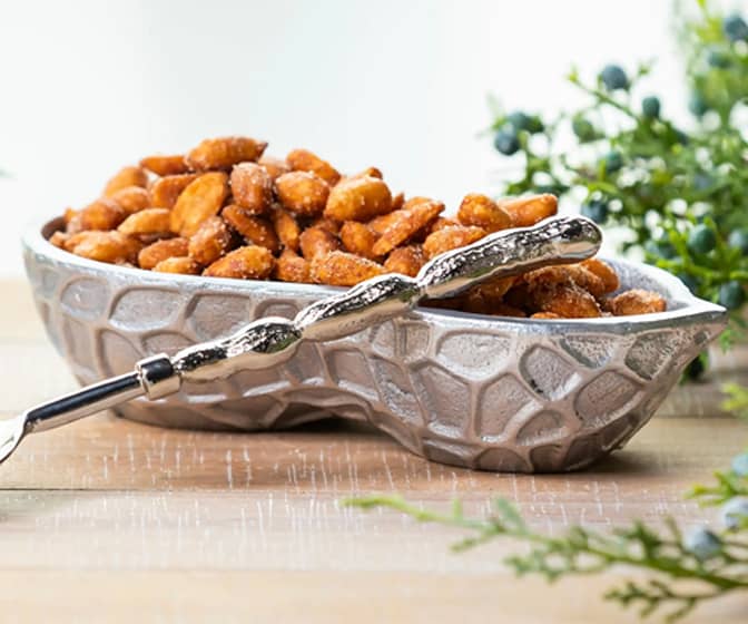 Stainless Steel Peanut Shell Serving Bowl