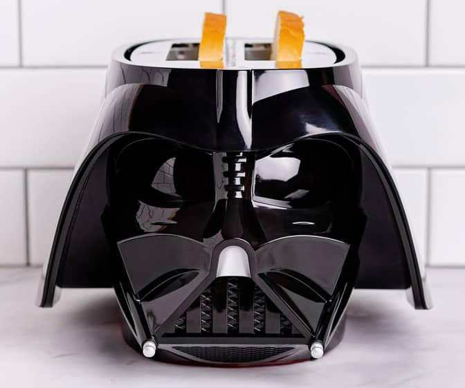 Star Wars Darth Vader Halo Toaster - Lights Up and Makes Sounds