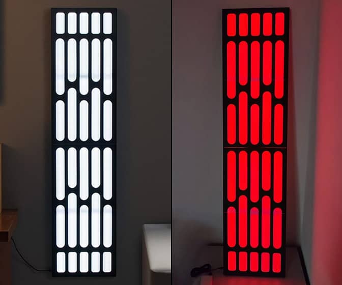 Star Wars Death Star Wall Panel Lights