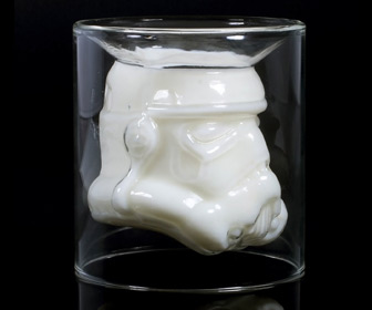 Star Wars Stormtrooper Helmet Double Wall Glass Tumbler